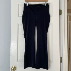 Motherhood maternity cotton black pants. Size petite small.